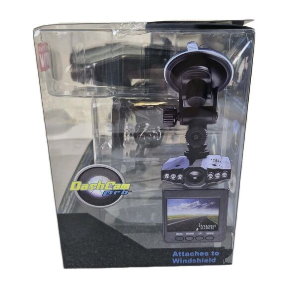 NEW Dash Cam PRO Portable HD Video & Audio Recorder - As Seen On TV Black NIB - Picture 2 of 7